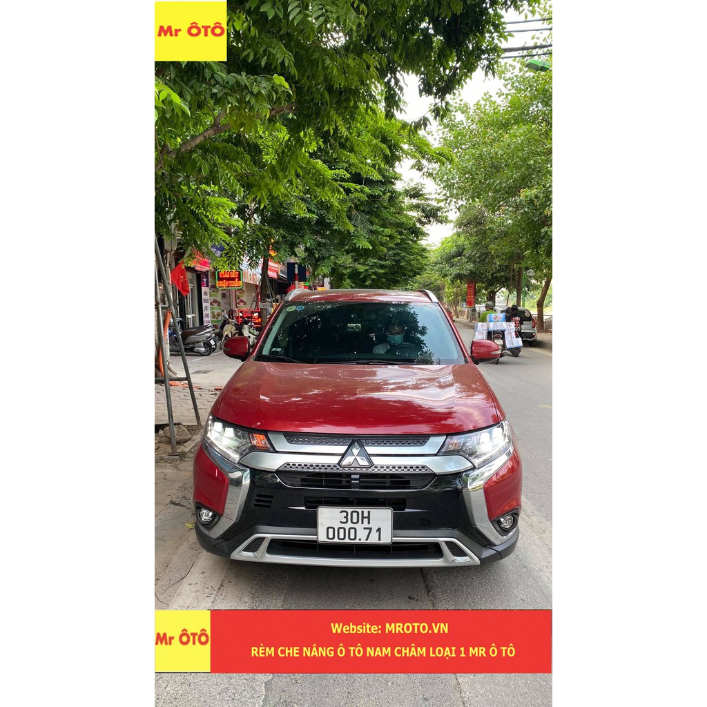 Rèm Che Nắng Xe Mitsubishi Outlander Hàng Loại 1 MR Ô TÔ