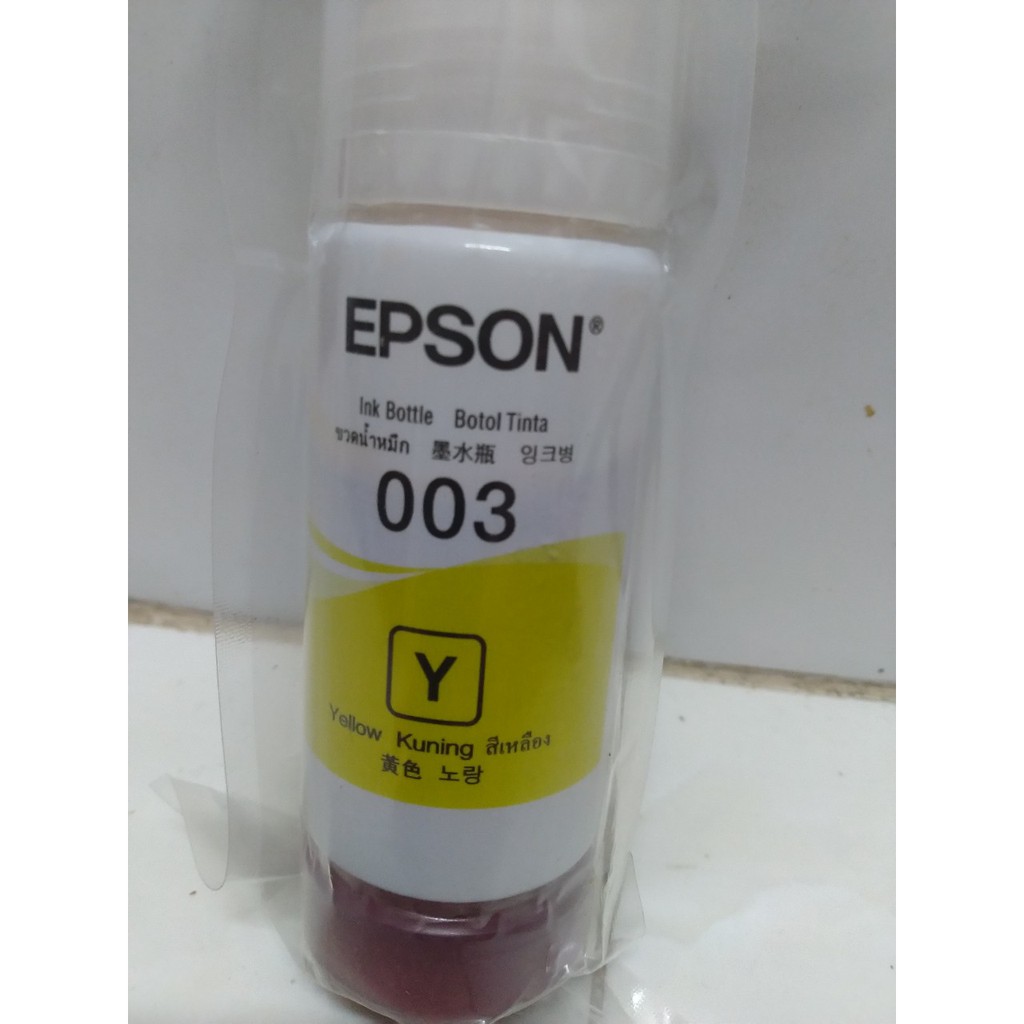 Mực 003 màu vàng dành cho máy in Epson L3110,L3150,L4150,L1110