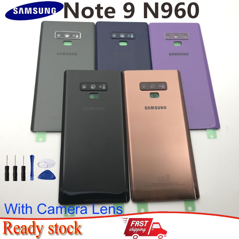 Nắp lưng mặt kính đậy pin thay thế cho điện thoại Samsung Galaxy Note 9 N960