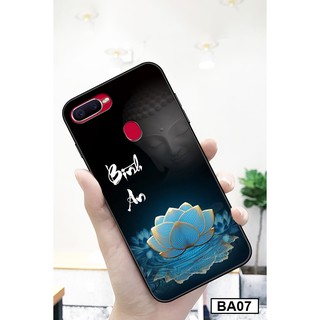 [ỐP KÍNH] ỐP lưng mặt KÍNH IN HÌNH HỌA TIẾT TINH TẾ - SANG TRỌNG dành cho điện thoại OPPO A5S - A7 - F9 CASEPK