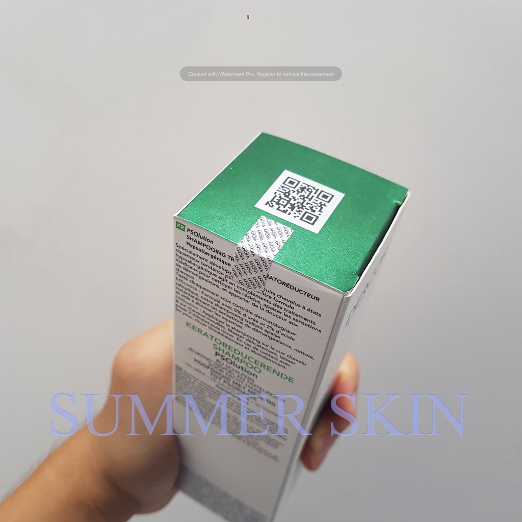 Dầu Gội Làm Giảm Gàu & Ngứa Vichy Dercos Psolution Kerato-Reducing Treating Shampoo 200 ML