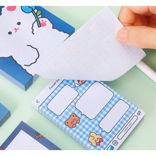 Giấy Note Dán Siêu Dính Tập 50 Tờ Cute