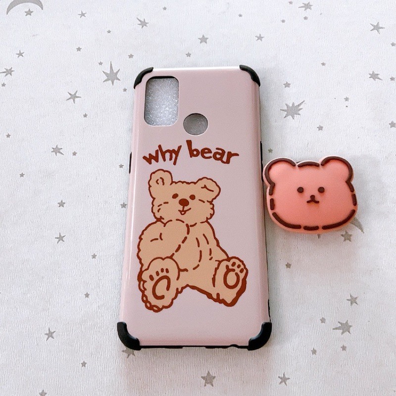 Ốp lưng idm Hàn Quốc kèm pop Oppo A53