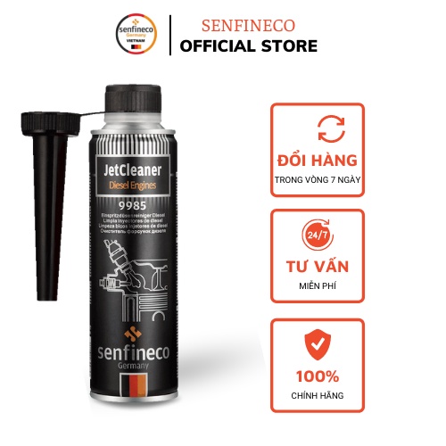 Dung dịch vệ sinh kim phun buồng đốt béc phun ô tô SENFINECO 9985 Diesel Jet Cleaner dung tích 300ml