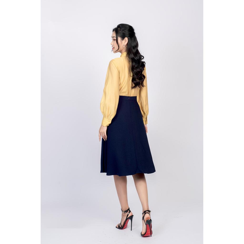 Chân váy xòe, cạp luồn MMOutfit M-JU020421066