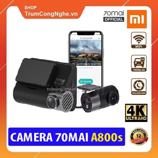 Mua Camera Hành Trình Ô tô Xiaomi 70mai A800s Dash Cam 4K Siêu Nét Bảo hành 12 Tháng