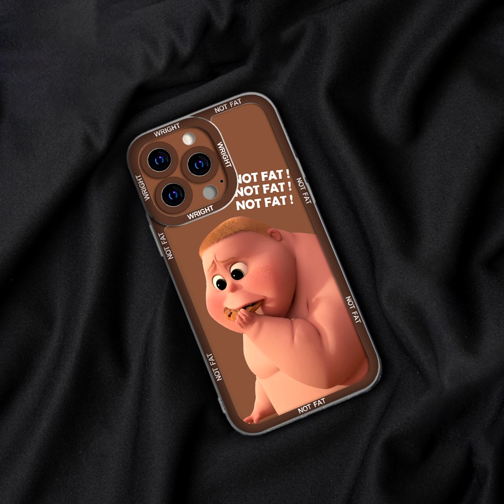 Ốp lưng iphone cạnh vuông wrightcase Jimbo Boss Baby 6plus/6splus/7/7plus/8/8plus/x/xs/11/12/pro/max/plus/promax
