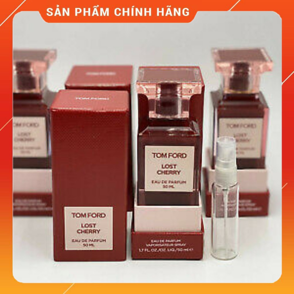 [Nước hoa Unisex] Tom Ford Lost Cherry EDP mẫu thử 2/5/10ml  (Hương anh đào, ngọt ấm gợi cảm) | BigBuy360 - bigbuy360.vn