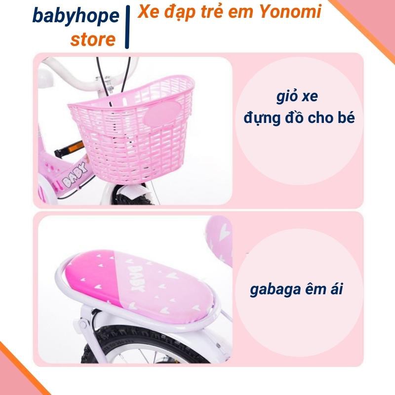 Xe đạp trẻ em Yonomi 12-14-16inch Nam và Nữ