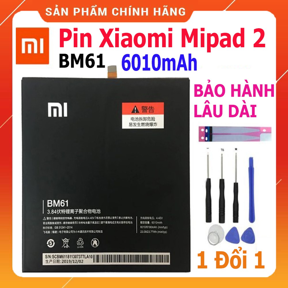 Pin Xiaomi Mipad 2 🔥 HÀNG ZIN CHÍNH HÃNG 🔥 Bảo hành lâu dài