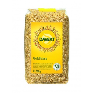 Hạt kê vàng hữu cơ davert 500g - đức
