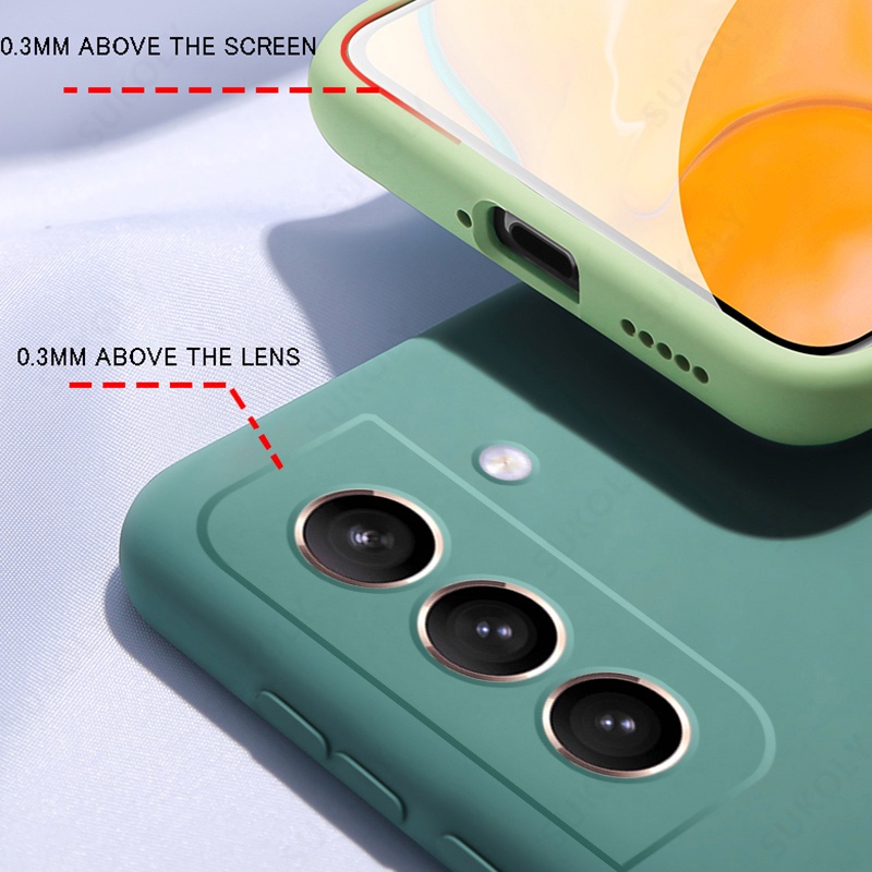 Ốp Điện Thoại Silicon Dẻo Cho Samsung galaxy S22 S21 Plus Ultra S22Plus S22Ultra