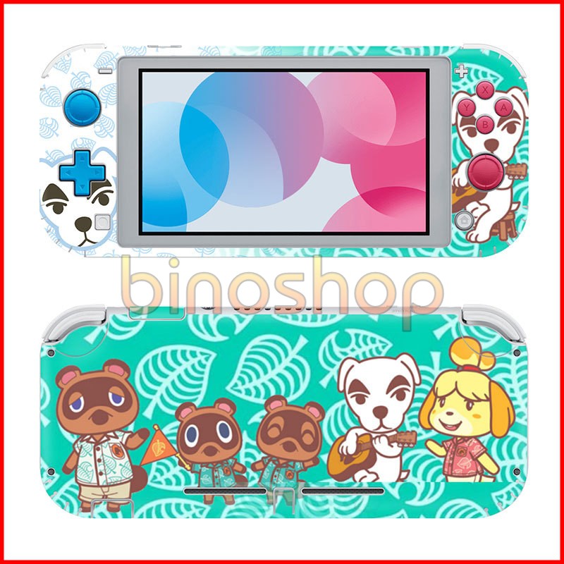 skin dán nintendo switch lite họa tiết ANIMAL CROSSING (nhiều mẫu)