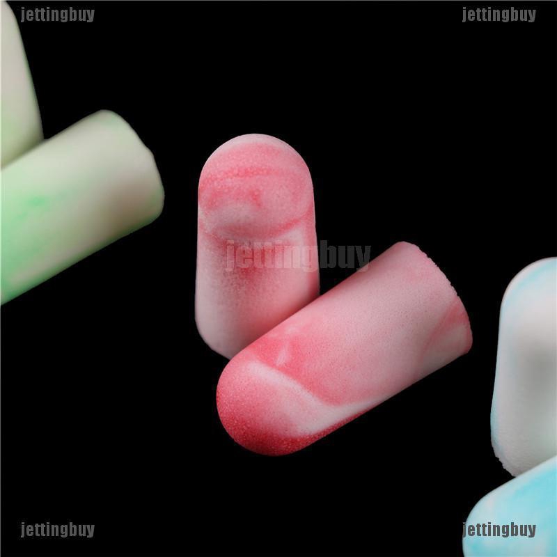 JETTING Bộ 4 cặp nút bịt tai bằng xốp mềm chống ồn khi ngủ tiện dụng