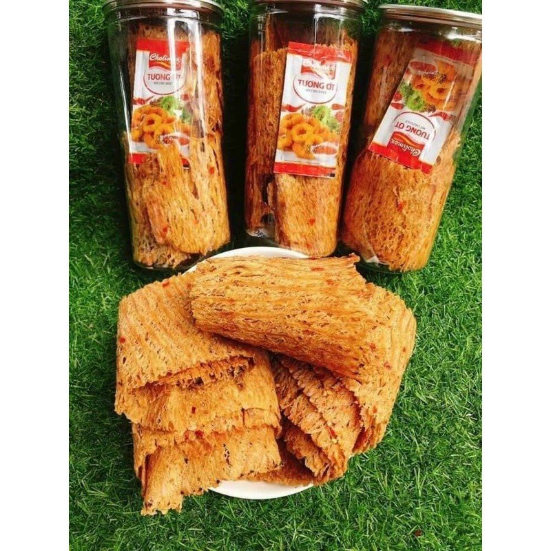 Mực Cán Tẩm Vị Cay Nhẹ 200gr, Hàng Loại 1 Kèm Tương Ớt. Đồ Ăn Vặt Hà Nội | BigBuy360 - bigbuy360.vn