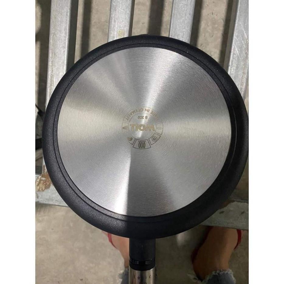 🇩🇪 Chảo gang đế bằng chống dính Woll DIAMOND XR LOGIC 24-28cm Hàng chính hãng 🇩🇪