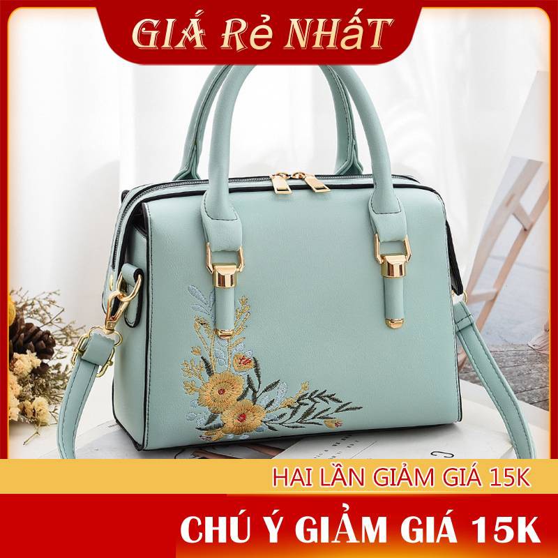 Túi Đeo Vai Thêu Hoa Thời Trang