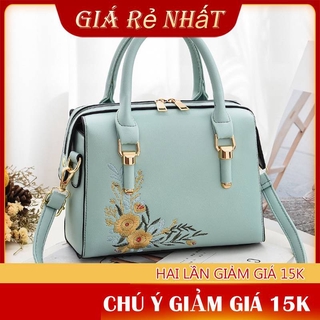 Túi đeo vai thêu hoa thời trang