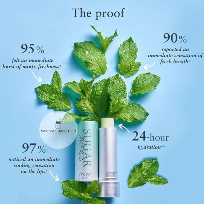 [QUÀ TẶNG SEPHORA] Son Dưỡng Môi Fresh Sugar Mint Rush Freshening Lip Treatment | BigBuy360 - bigbuy360.vn
