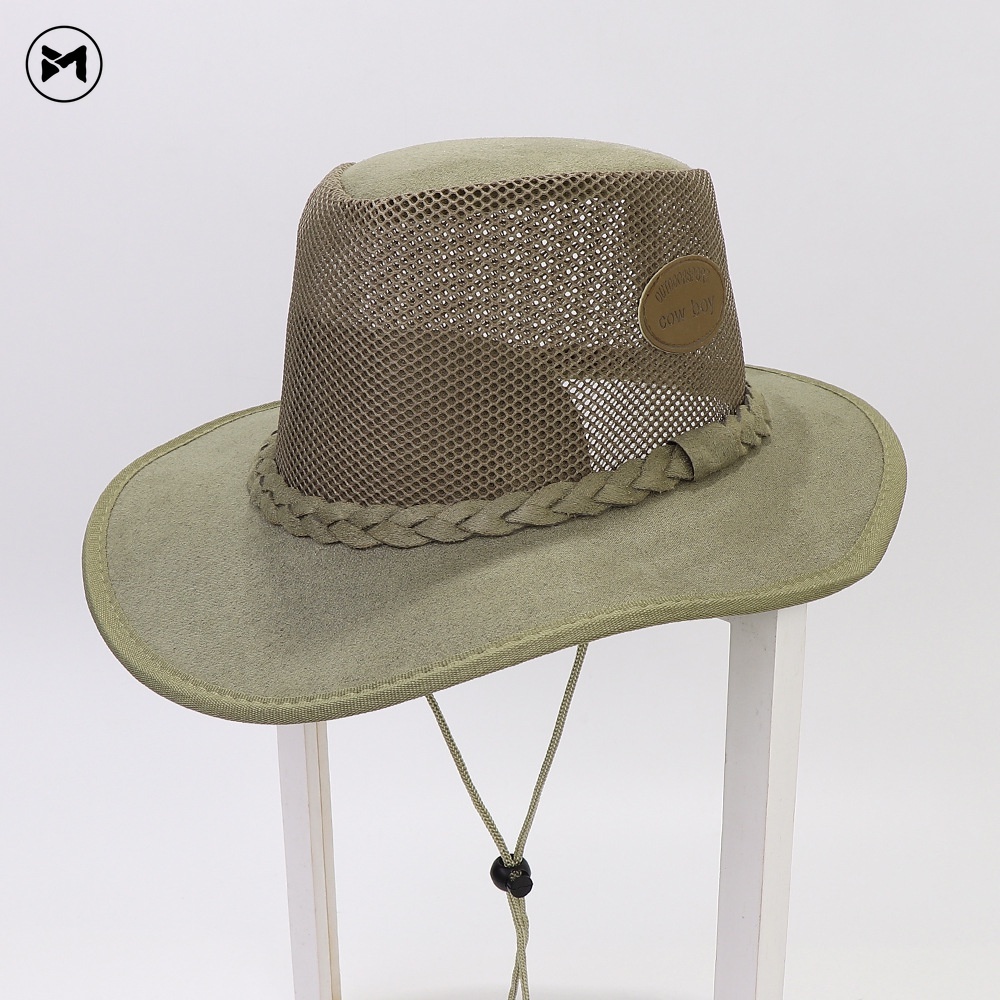 Nón Cao Bồi Phối Lưới Thoáng Khí Thời Trang Nam 2022