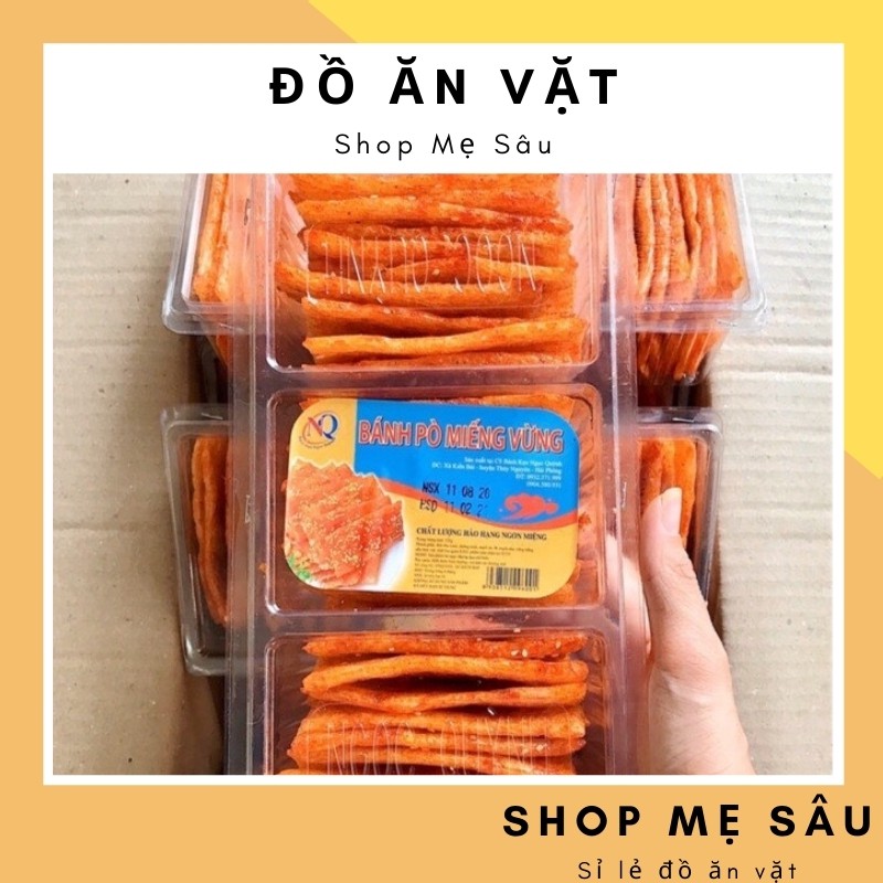 Bánh Pò Miếng 💖 FREESHIP 💖 Bánh Pò Miếng Vừng, Pò Miếng Hộp 3 Ngăn Đặc Sản Hải Dương | BigBuy360 - bigbuy360.vn