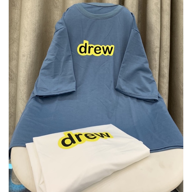 [CÓ ẢNH THẬT] Áo Thun Tay Lỡ DREW Form Rộng  - Áo Phông Tay Lỡ Unisex