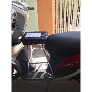 Ghế ngồi xe máy cho bé - Yên Nệm, Không Tựa, An Toàn Cho Bé đi xe