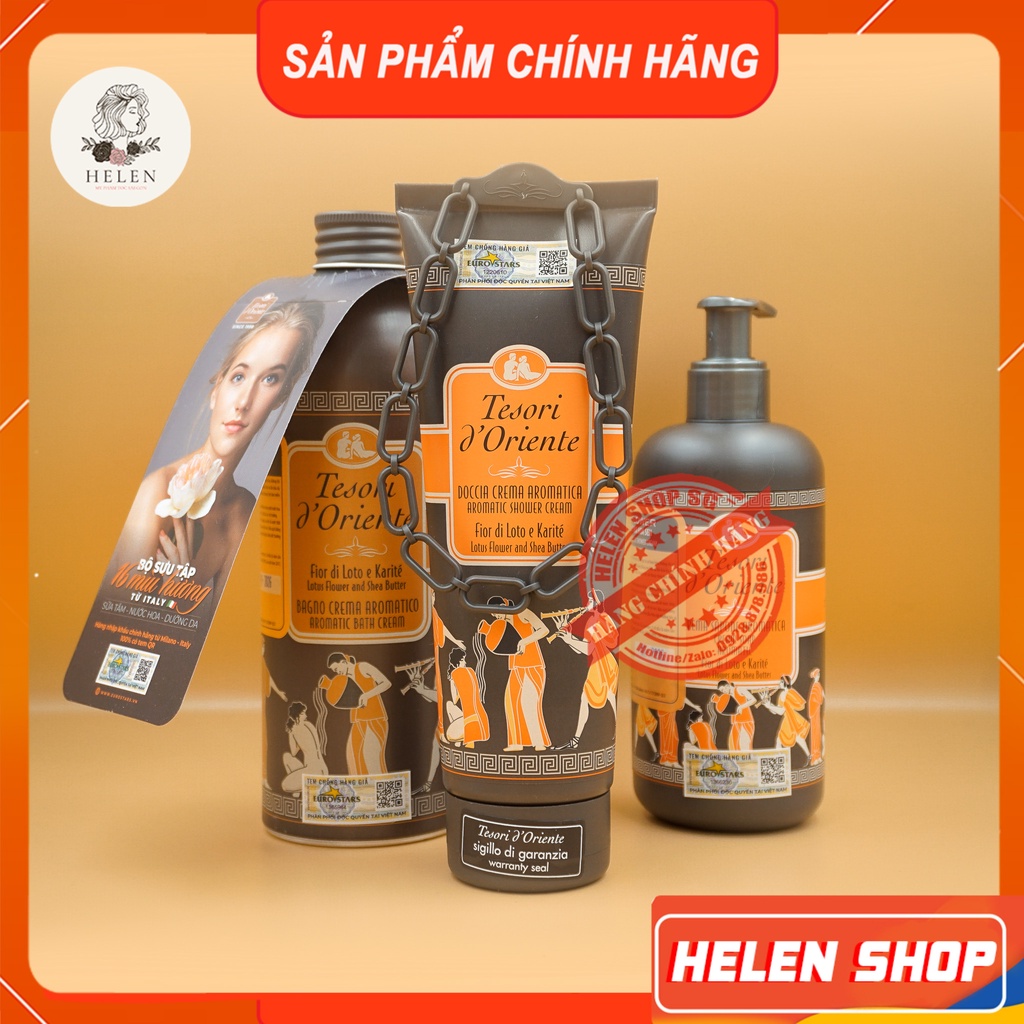 Sữa Tắm Xích Tesori D Oriente Hương Nước Hoa 500ml - Hàng Chính Hãng