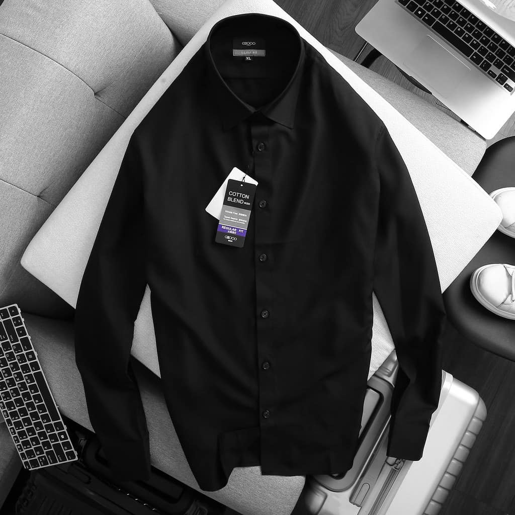 ÁO SƠ MI NAM BIG SIZE MÀU TRẮNG ,ĐEN  tay dài & tay ngắn.