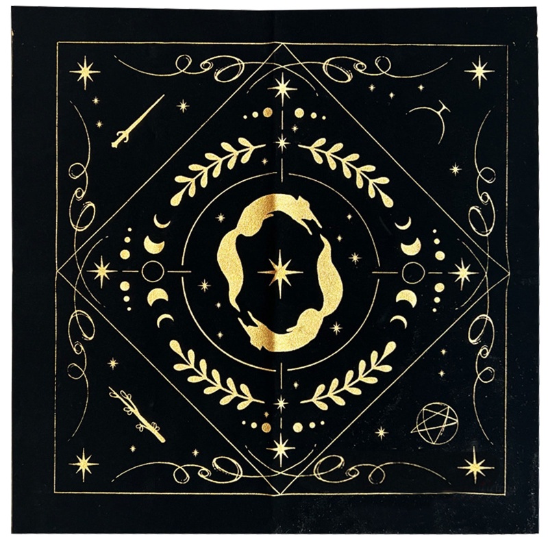 Khăn Trải Bàn Tarot 60X60Cm Dùng Chơi Bài Tarot / Bài Tarot