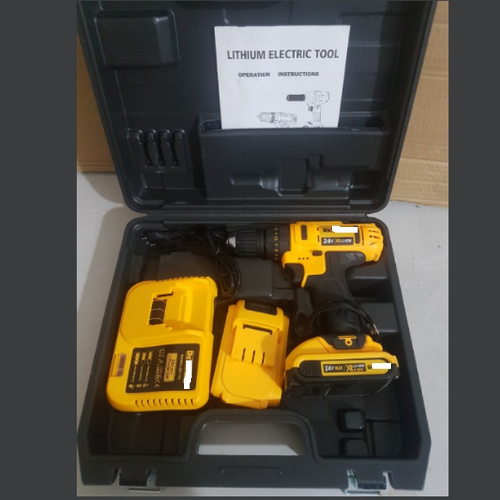 MÁY KHOAN PIN 24V LOẠI 2 PIN