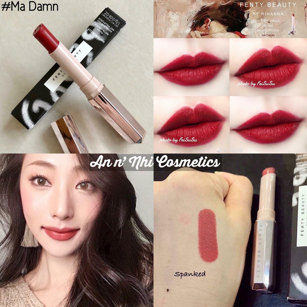 Son Li Fenty Beauty Mattemoiselle Plush Matte Lipstick Shopee Việt Nam
