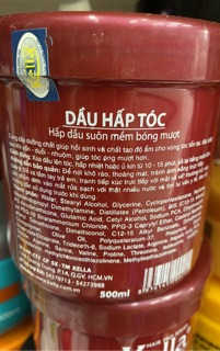 Hấp xả phục hồi tóc kela 500ml