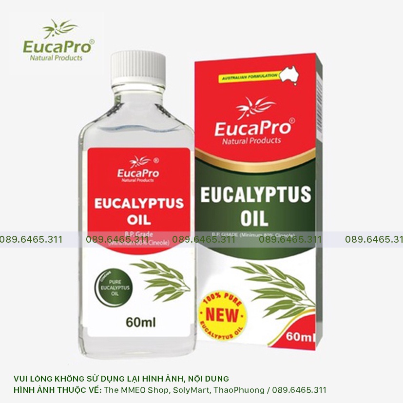 Tinh dầu khuynh diệp Eucapro / euky bear 60 ml - EUCAPRO EUCALYPTUS OIL 60ML