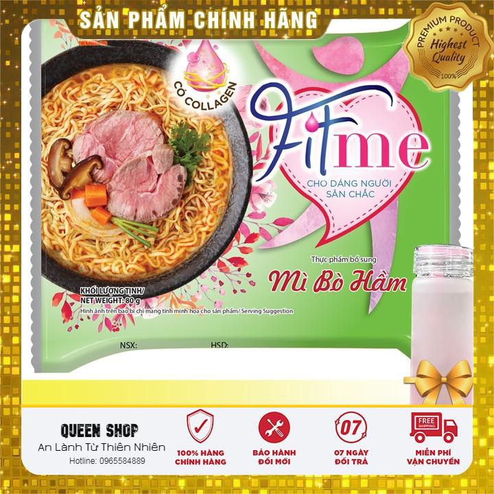 Mì Bò Hầm Fitme Có Bổ Sung Collagen 80g/gói