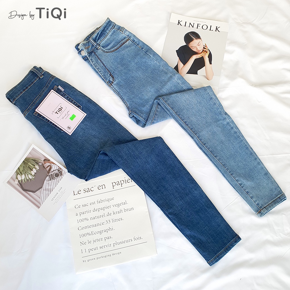 Quần Jean Skinny Nữ Lưng Cao Tôn Dáng Form Ôm TiQi Jeans G1-507