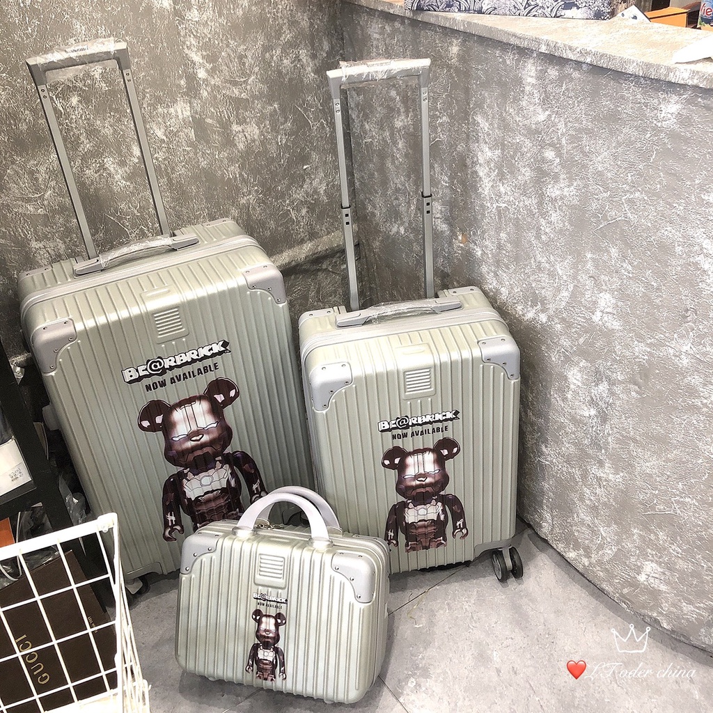 Set vali kéo bearbrick