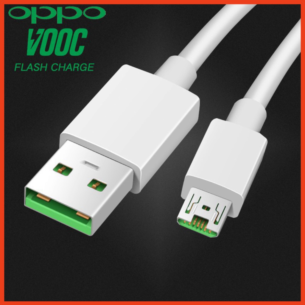 (Giá Tốt Nhất) Cáp Sạc Nhanh OPPO micro usb Chuẩn 4A - Hỗ Trợ VOOC Cam Kết  Đúng Zin OPPO 100%