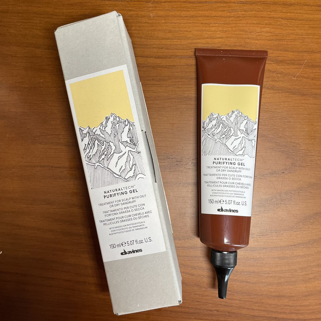 Gel CHỐNG VÀ hạn chế GÀU dành cho da đầu bị gàu khô hay ướt DAVINES PURIFYING Gel 150ml