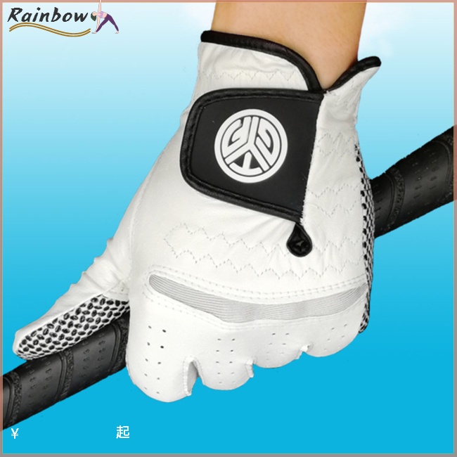 Găng Tay Da Cừu Chơi Golf Chống Trượt Thoáng Khí Cho Nam