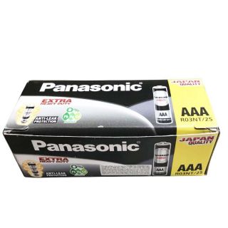 Vỉ 2 viên pin đũa AAA panasonic 1.5v