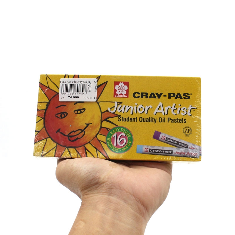 Sáp Dầu Sakura Craypas Junior Artist 16 Màu