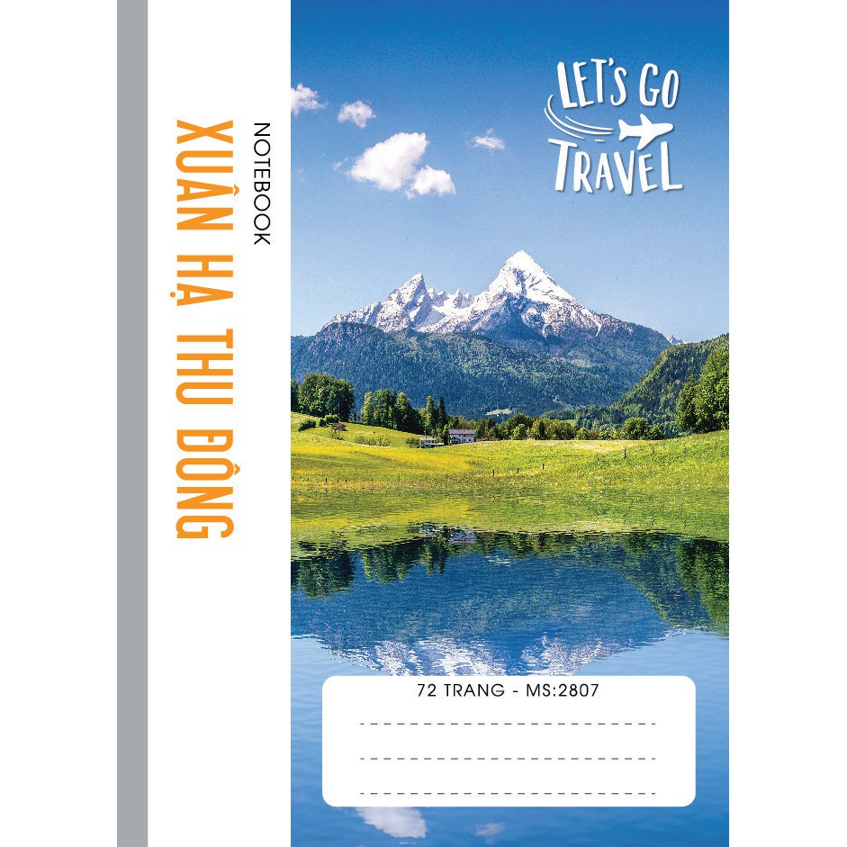 Lốc 10 quyển vở kẻ ngang Hải Tiến Xuân Hạ Thu Đông 72/80 trang phù hợp với học sinh ANKICO