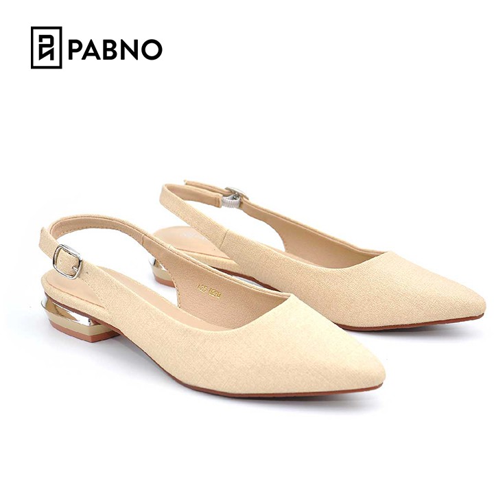Giày búp bê hở gót đế bệt thời trang cao cấp siêu êm chân PABNO || BH 12 Tháng || PN425