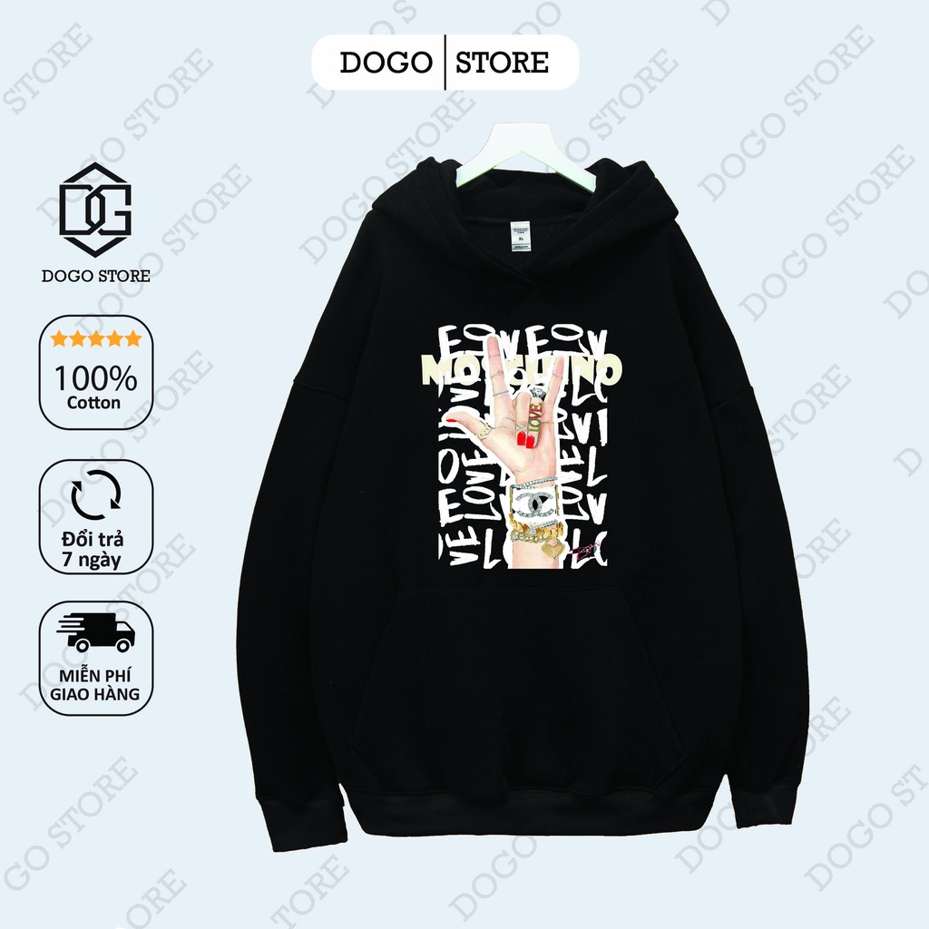 Áo Nỉ Hoodie TAY GUCCI Dogo Store , áo hoodie nam nữ nỉ bông cotton
