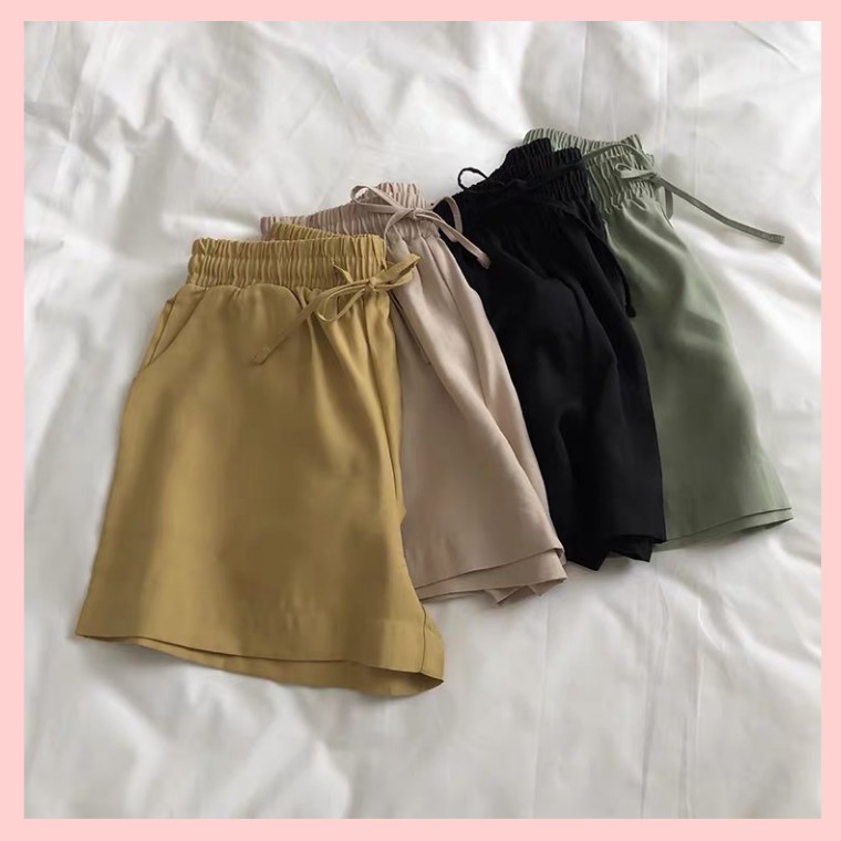 Quần đùi nữ, Quần sóoc nữ màu pastel trẻ trung duyên dáng | BigBuy360 - bigbuy360.vn