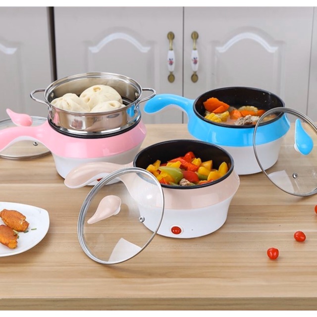 Nồi lẩu mini điện hấp, rán