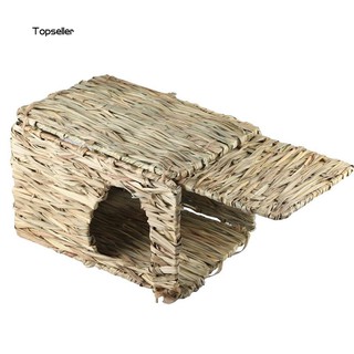 Tổ rơm đan cho thỏ chuột hamster