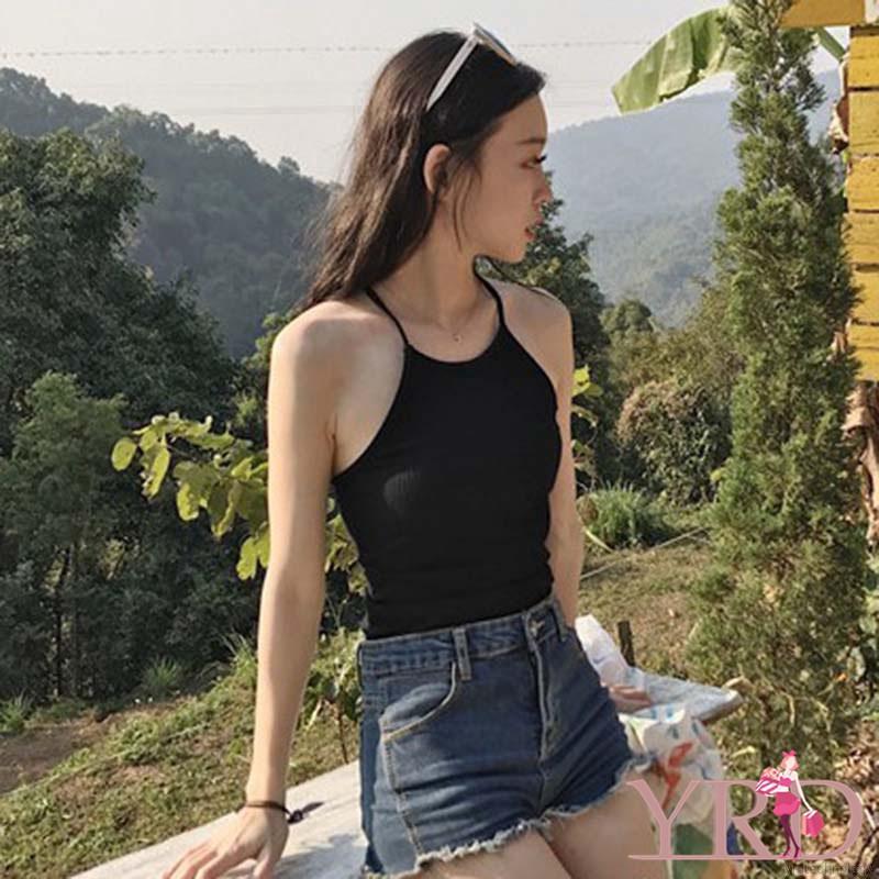 Áo Tank Top sát nách thiết kế hở lưng quyến rũ