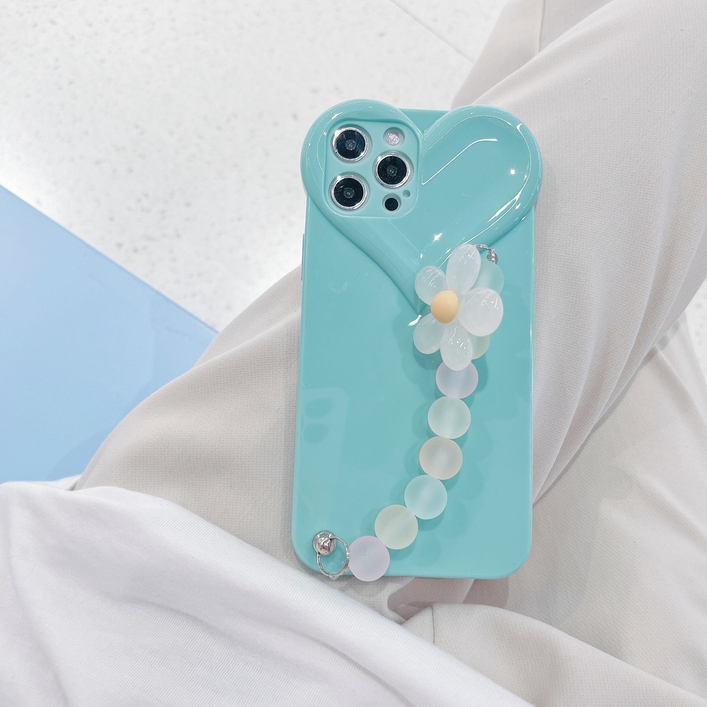 Ốp Điện Thoại Tpu Mềm Họa Tiết Hoa / Trái Tim Xinh Xắn Cho Iphone 12 Pro Max 11 Pro Max Xs Max Xr X 7 8 Plus